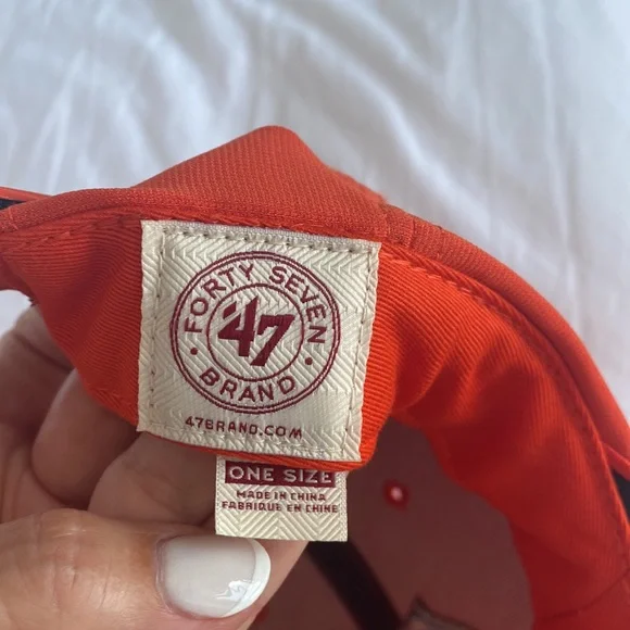 Authentic Miami Marlins baseball cap. Orange color,adjustable. Great condition. - Picture 3 of 7